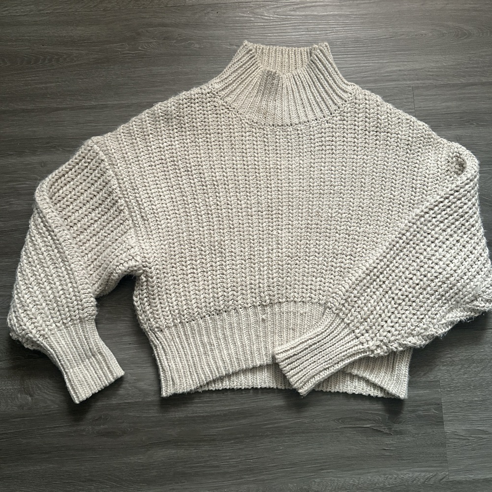 H&M Cream Knit Sweater